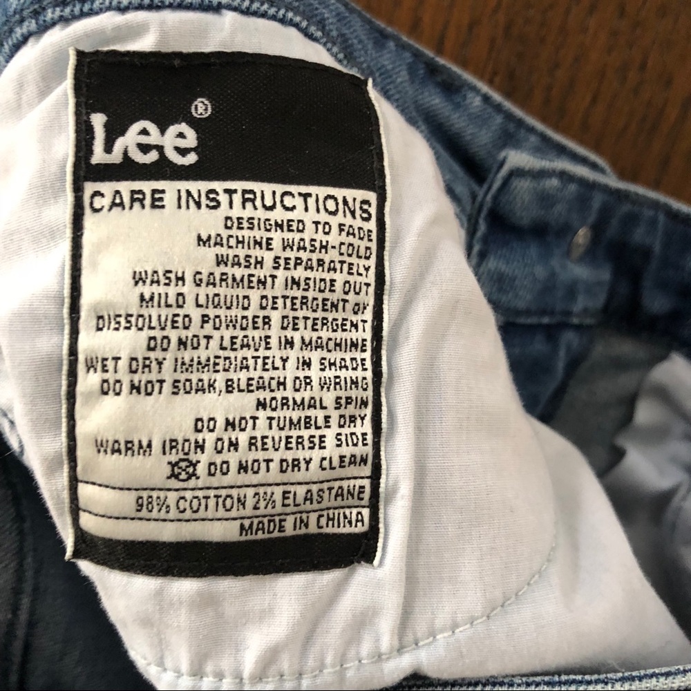 LEE high waist vintage mom jean shorts cutoffs - Picture 6 of 8
